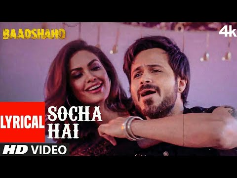 सोचा है Socha Hai Hindi Lyrics